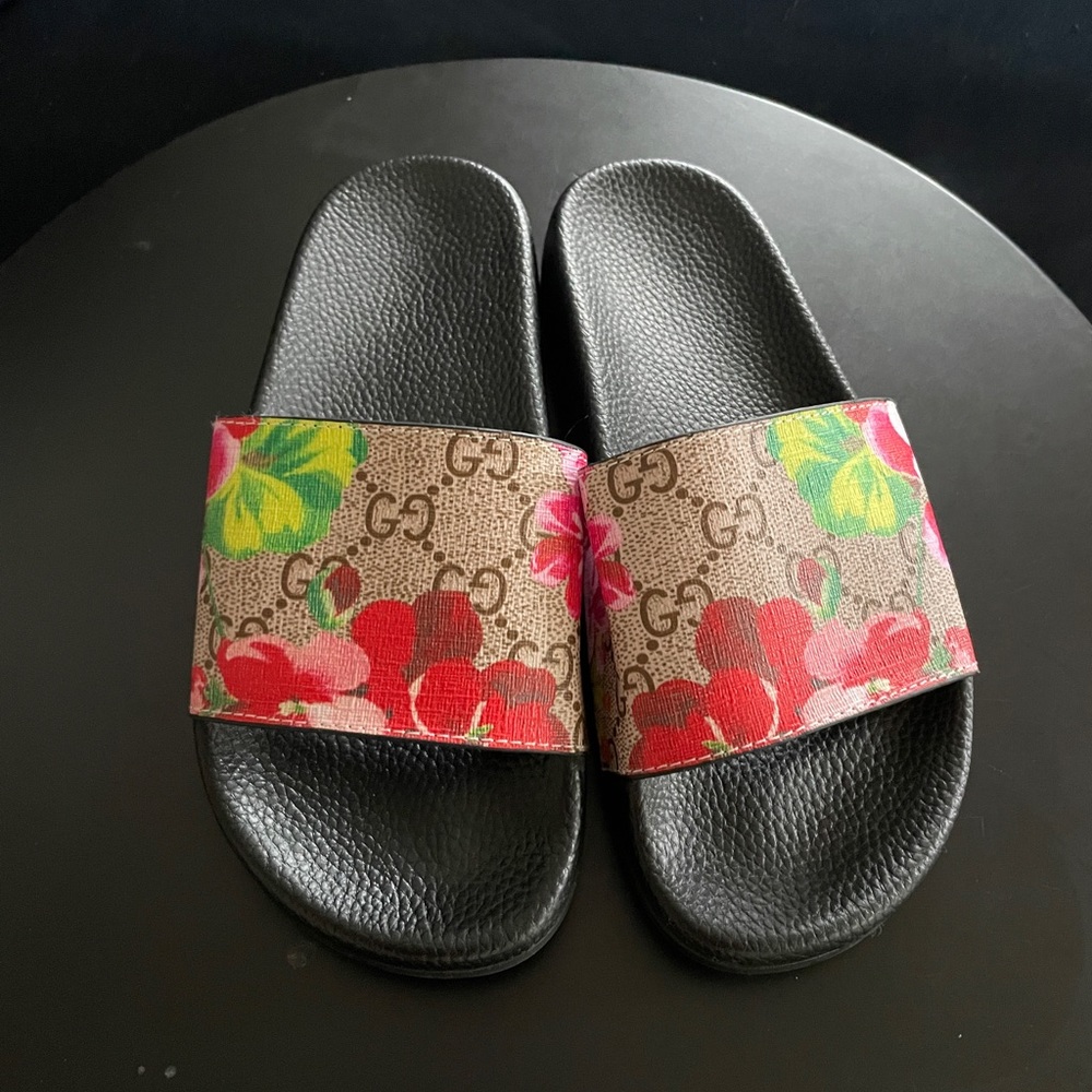 Gucci Floral Slides